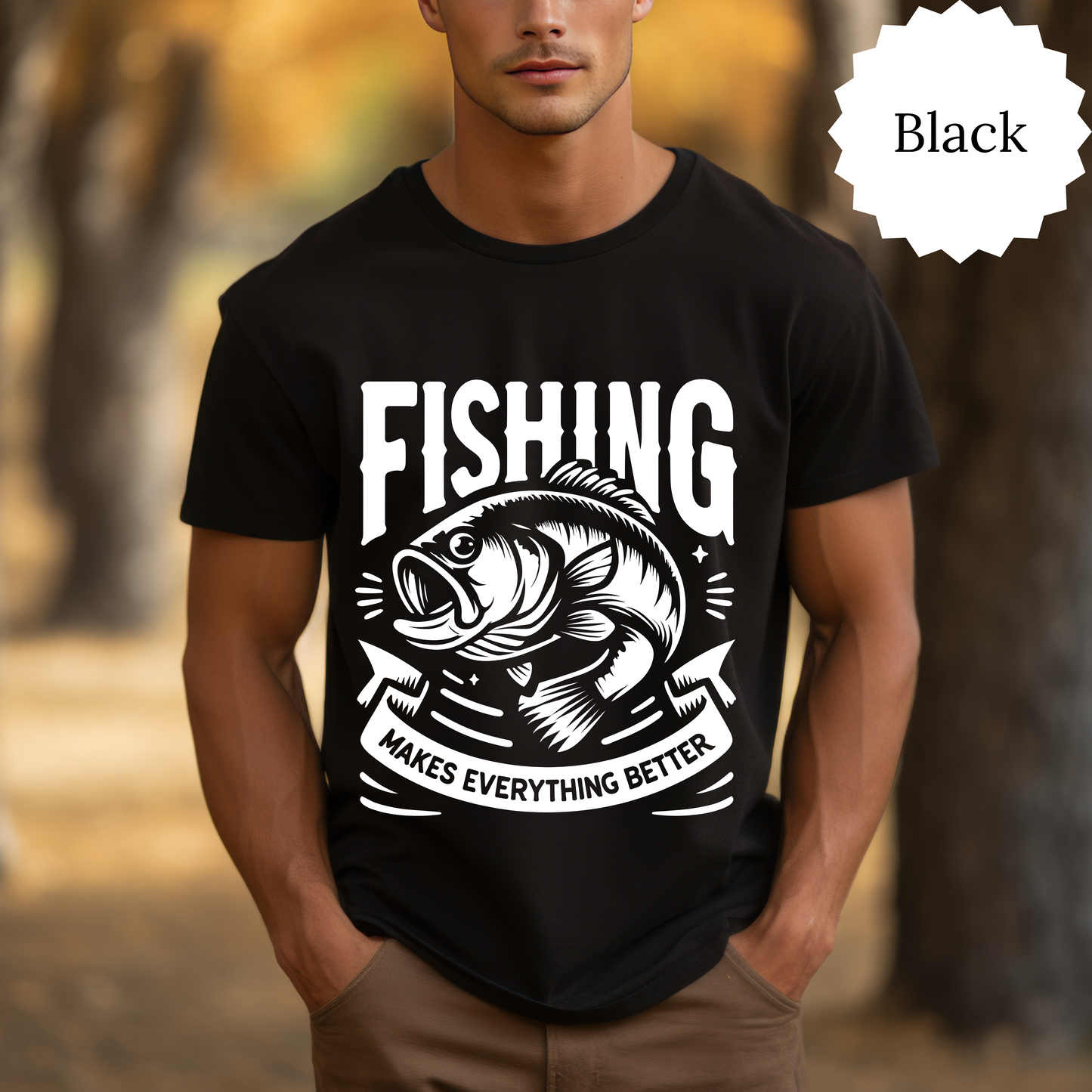 Fishing T-Shirt, Sweatshirt | Funny Fishing Shirt for Men | Fisherman Graphic Tee | Fisherman Gift for Dad, Husband, Brother