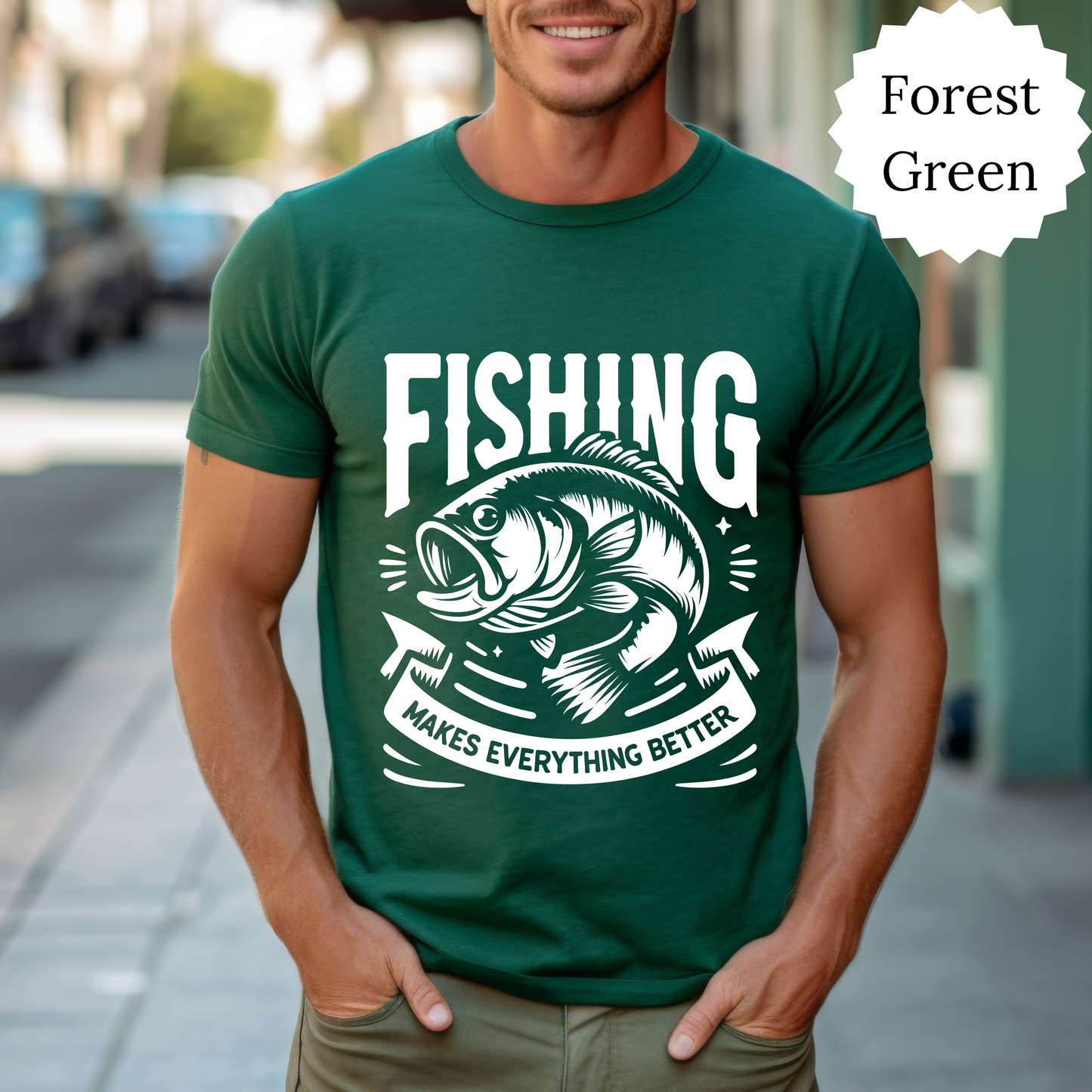 Fishing T-Shirt, Sweatshirt | Funny Fishing Shirt for Men | Fisherman Graphic Tee | Fisherman Gift for Dad, Husband, Brother