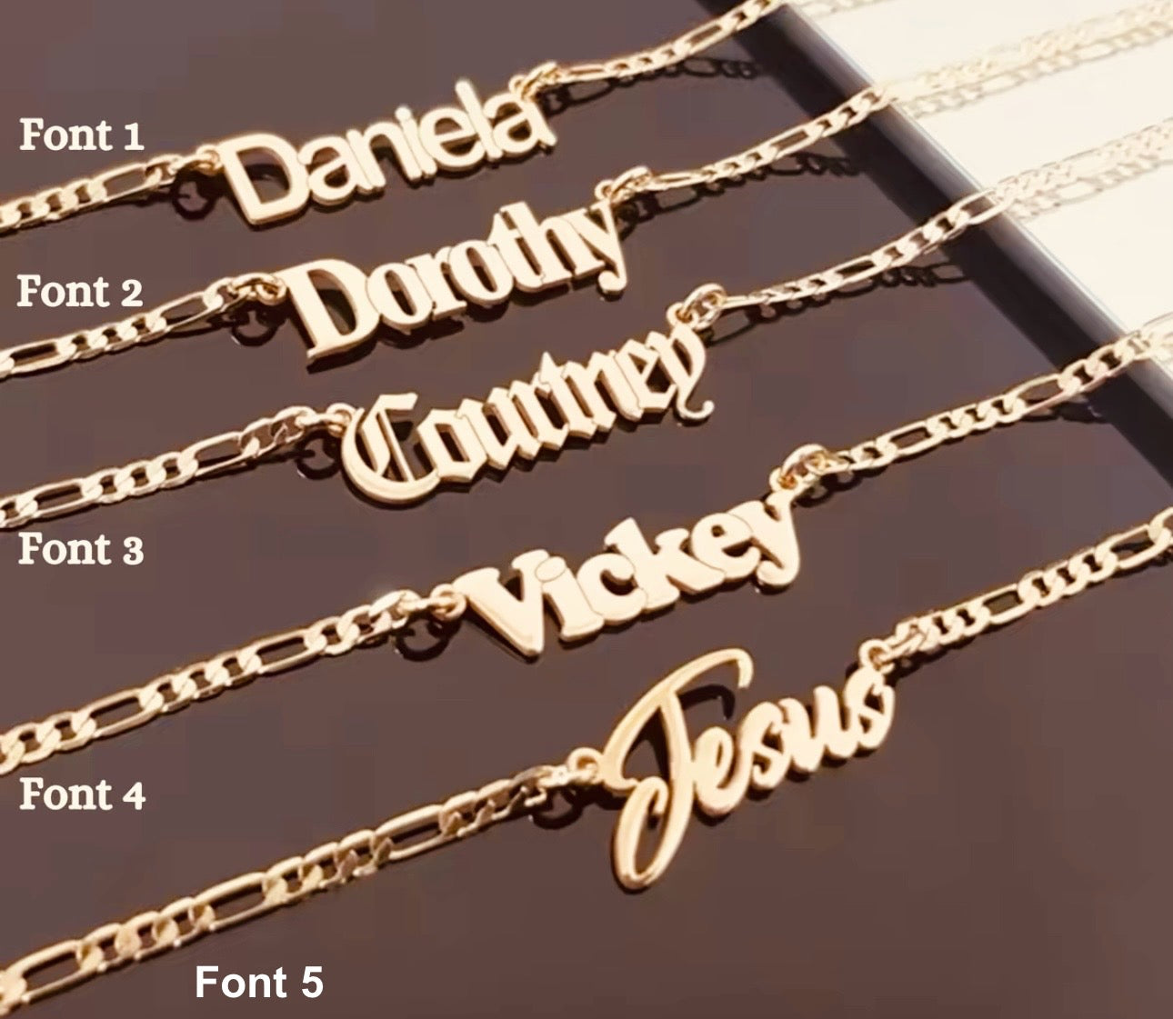 Custom Name Necklace • Custom Necklace for Him, Her • Gift for Him, Her • Birthday Gift • Anniversary Gift • Valentine Day Gift