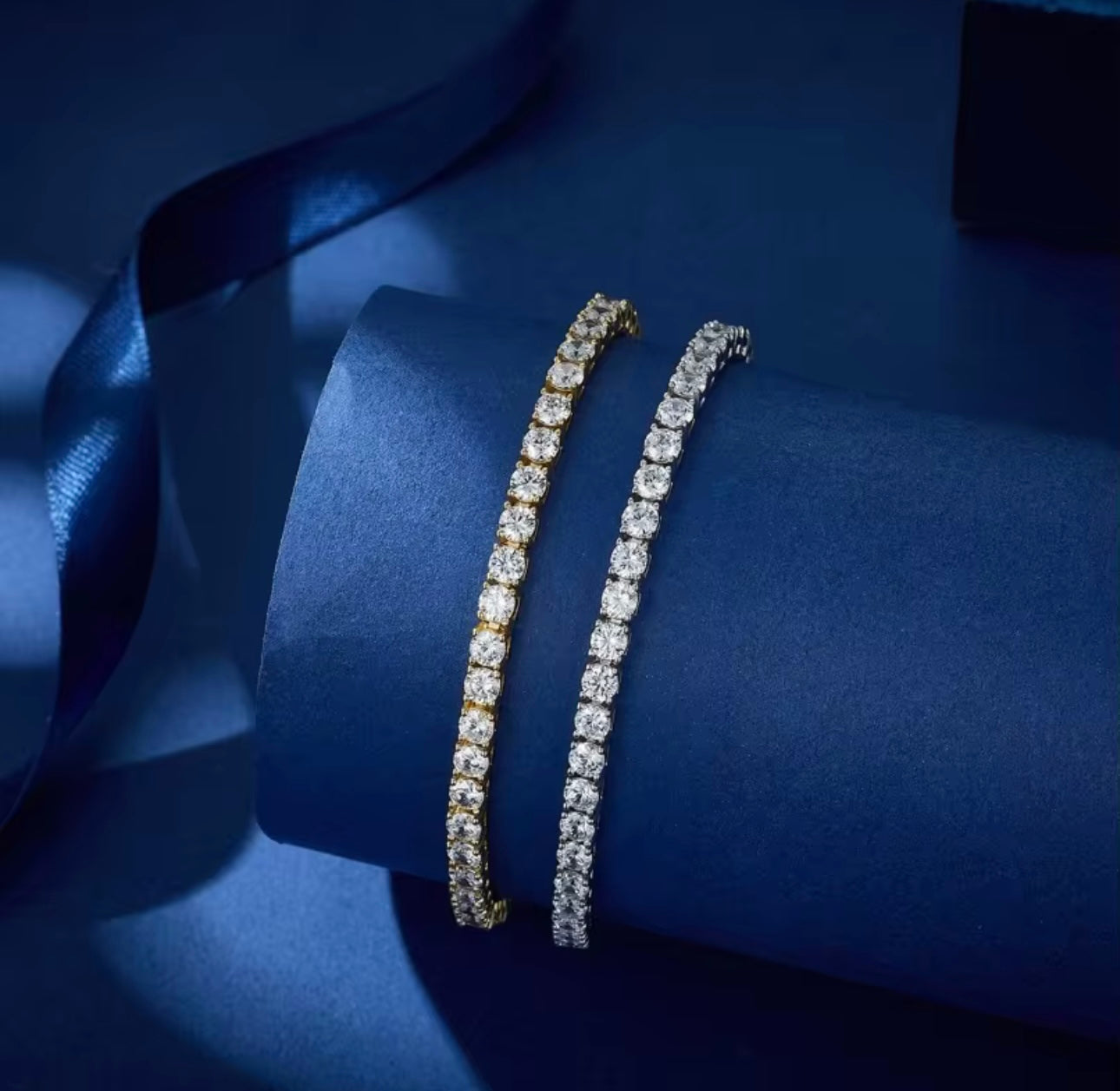 18K Gold Plated Women’s Tennis Bracelet | Gift for Her