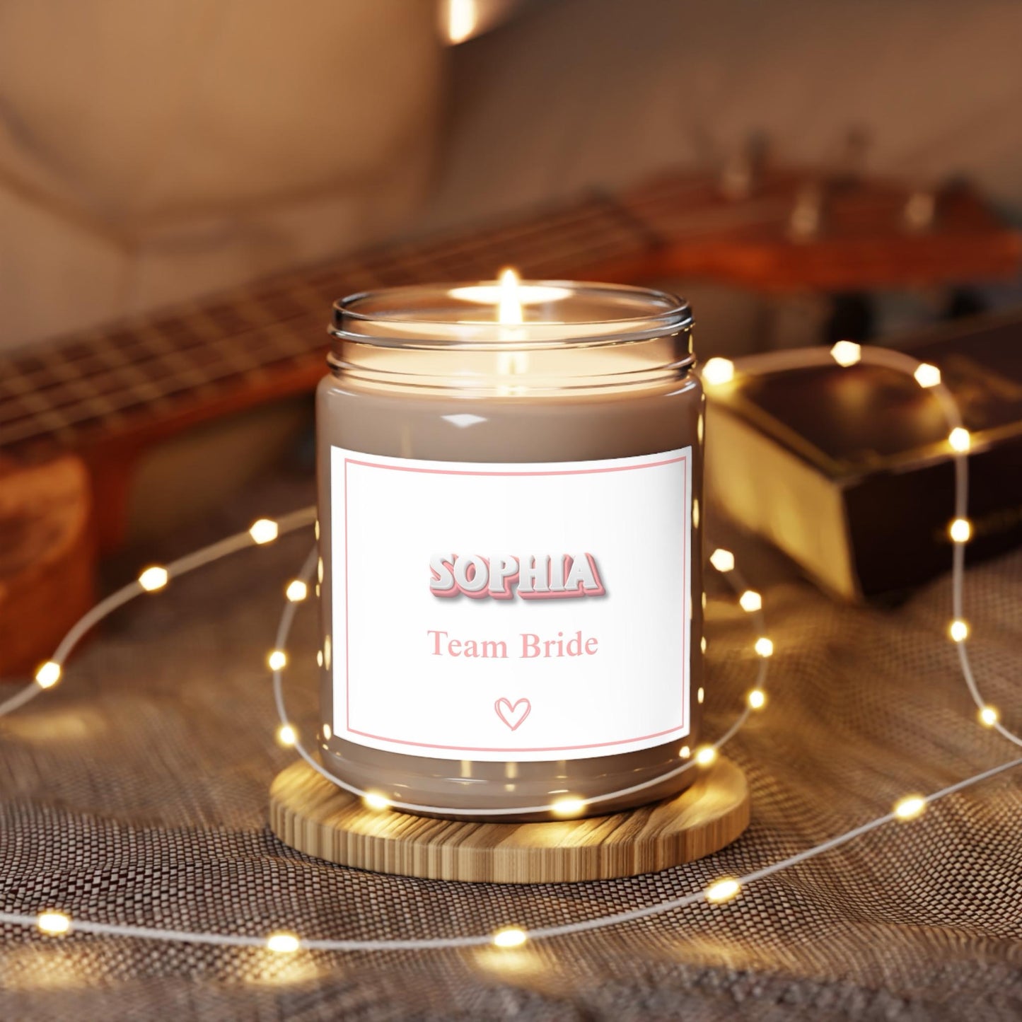 Custom Bridesmaid Proposal Scented Candle | Personalized Bridesmaid Gift, Maid of Honor Candle, Wedding Party, Unique & Thoughtful Gift