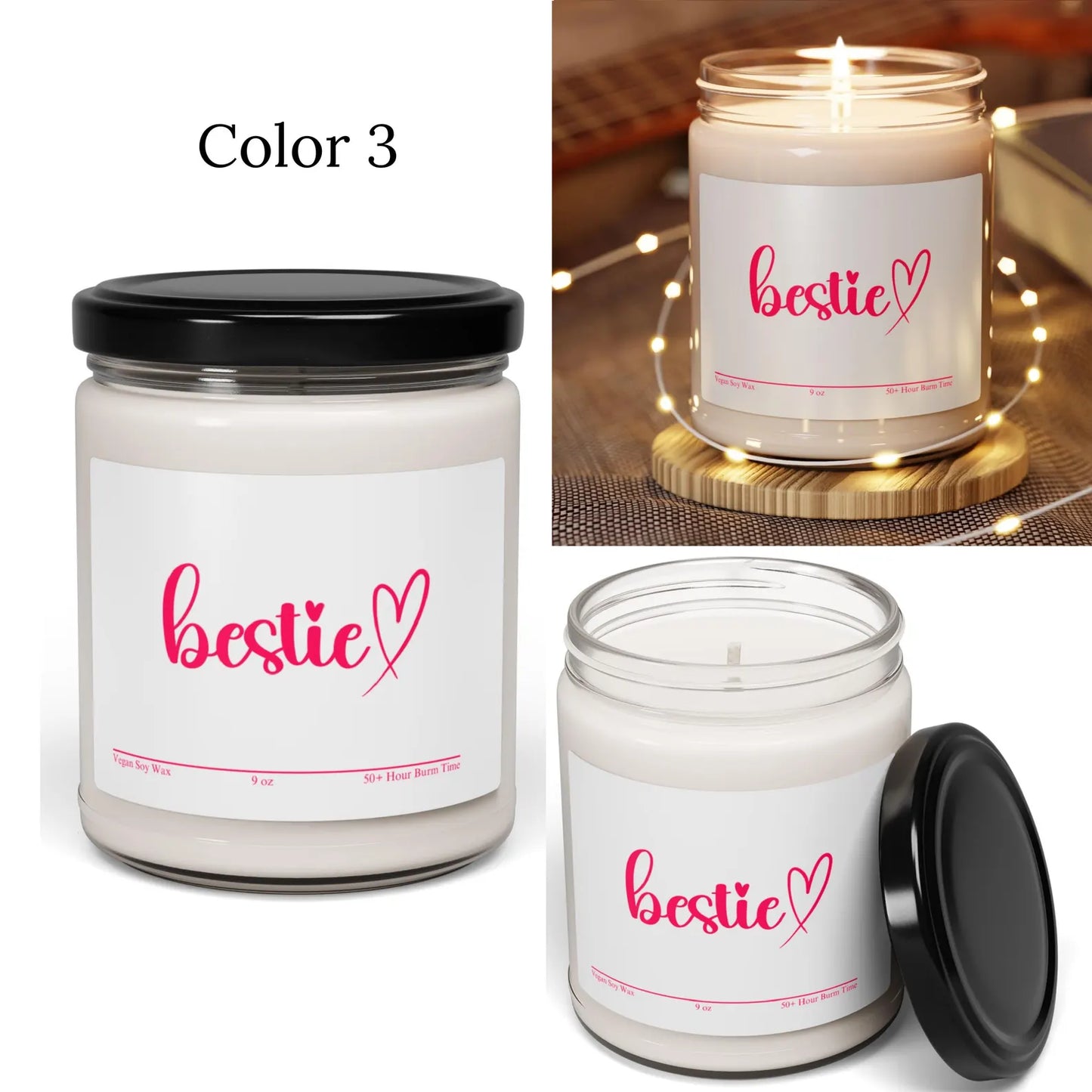 Bestie Candle Gift | Bestie Scented Candle | Best Friend Gift | Best Friend Birthday Gift | Girl Friend Gift