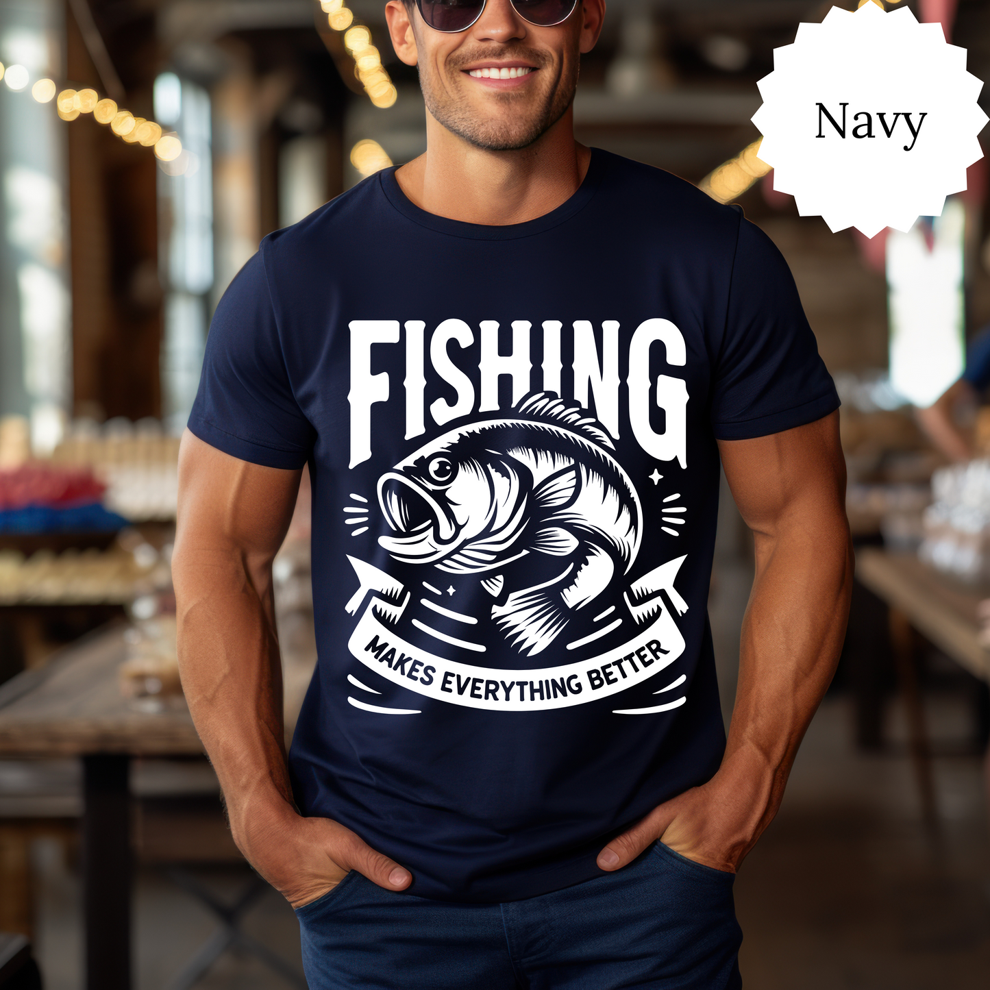 Fishing T-Shirt, Sweatshirt | Funny Fishing Shirt for Men | Fisherman Graphic Tee | Fisherman Gift for Dad, Husband, Brother