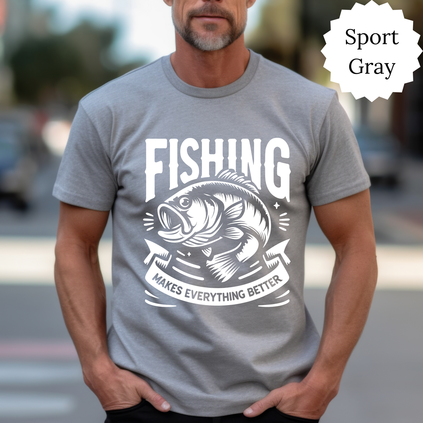 Fishing T-Shirt, Sweatshirt | Funny Fishing Shirt for Men | Fisherman Graphic Tee | Fisherman Gift for Dad, Husband, Brother