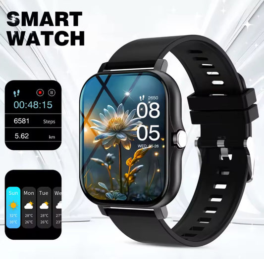 Multifunctional Smart Sports Watch with Wireless Calls & Message Alerts – Fitness Tracker for Men & Women