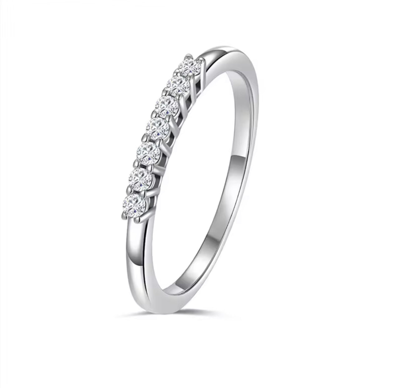 Luxury Moissanite Ring for Women | 925 Sterling Silver | Stunning Sparkle