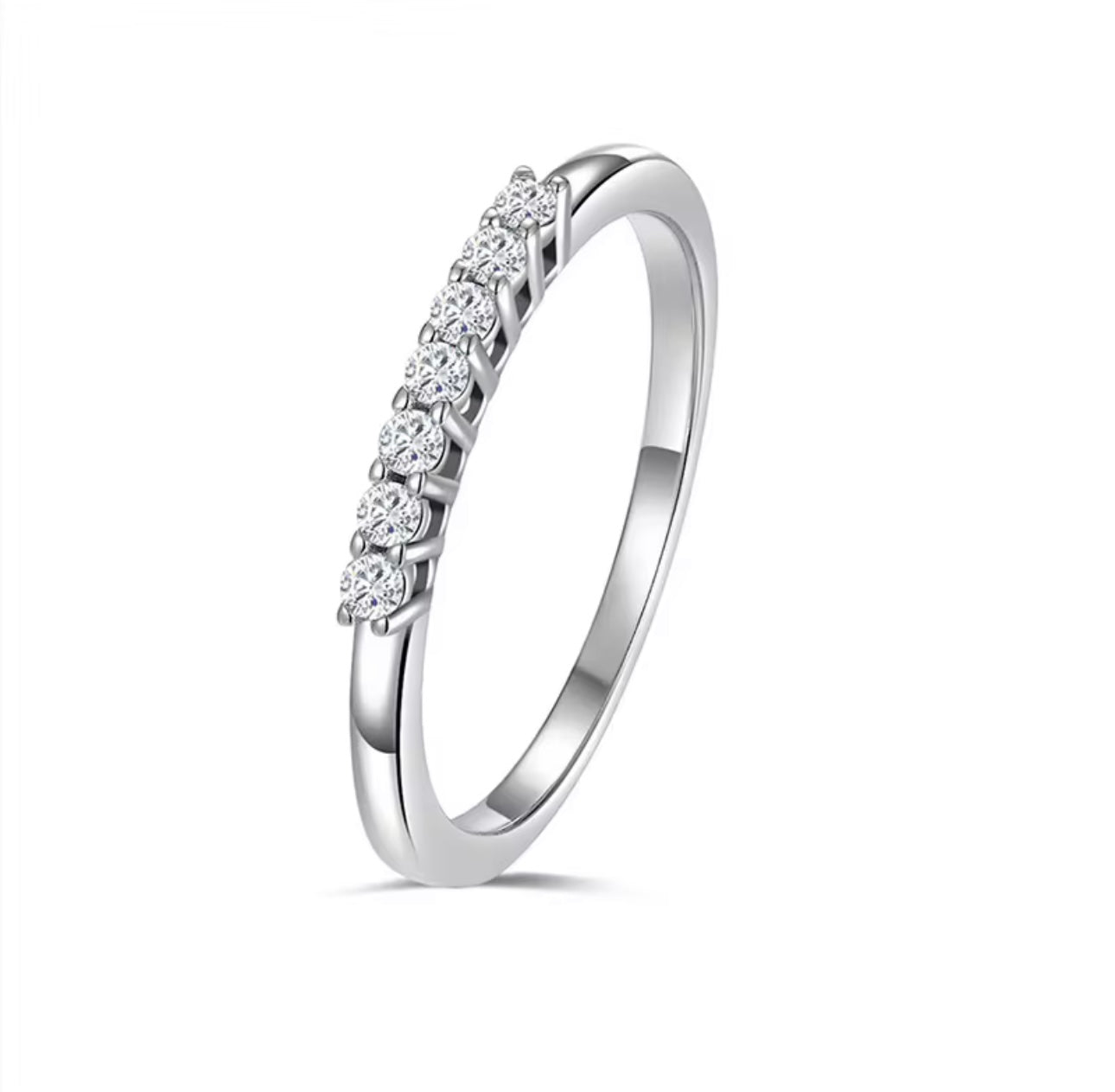 Luxury Moissanite Ring for Women | 925 Sterling Silver | Stunning Sparkle