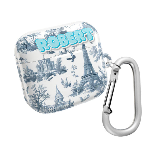 Custom Floral AirPods Case with Name | Personalized AirPods & AirPods Pro Case Gift