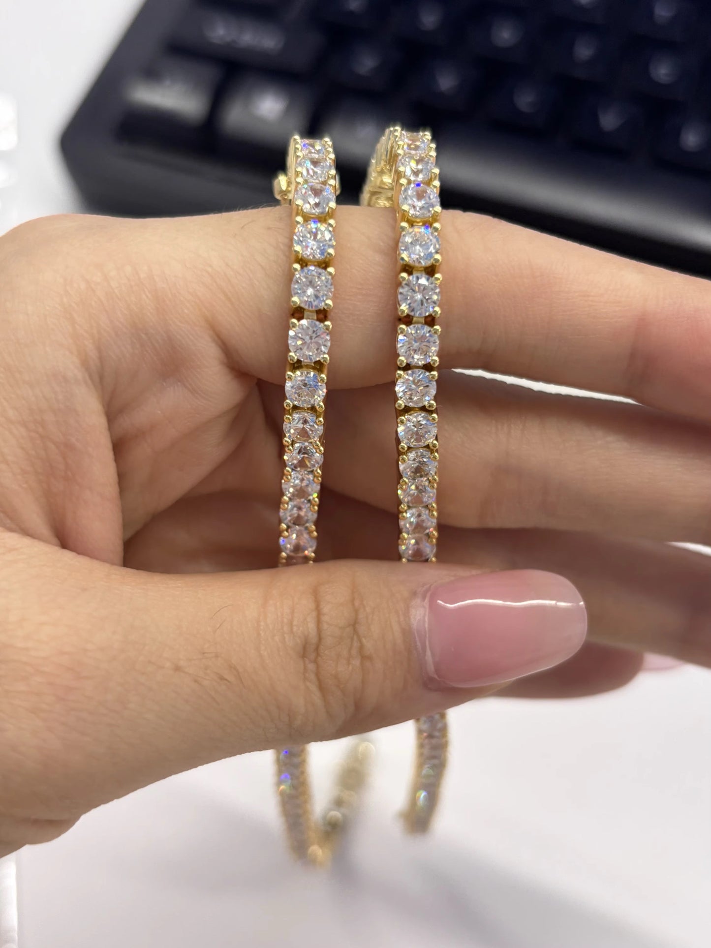 18K Gold Plated Women’s Tennis Bracelet | Gift for Her