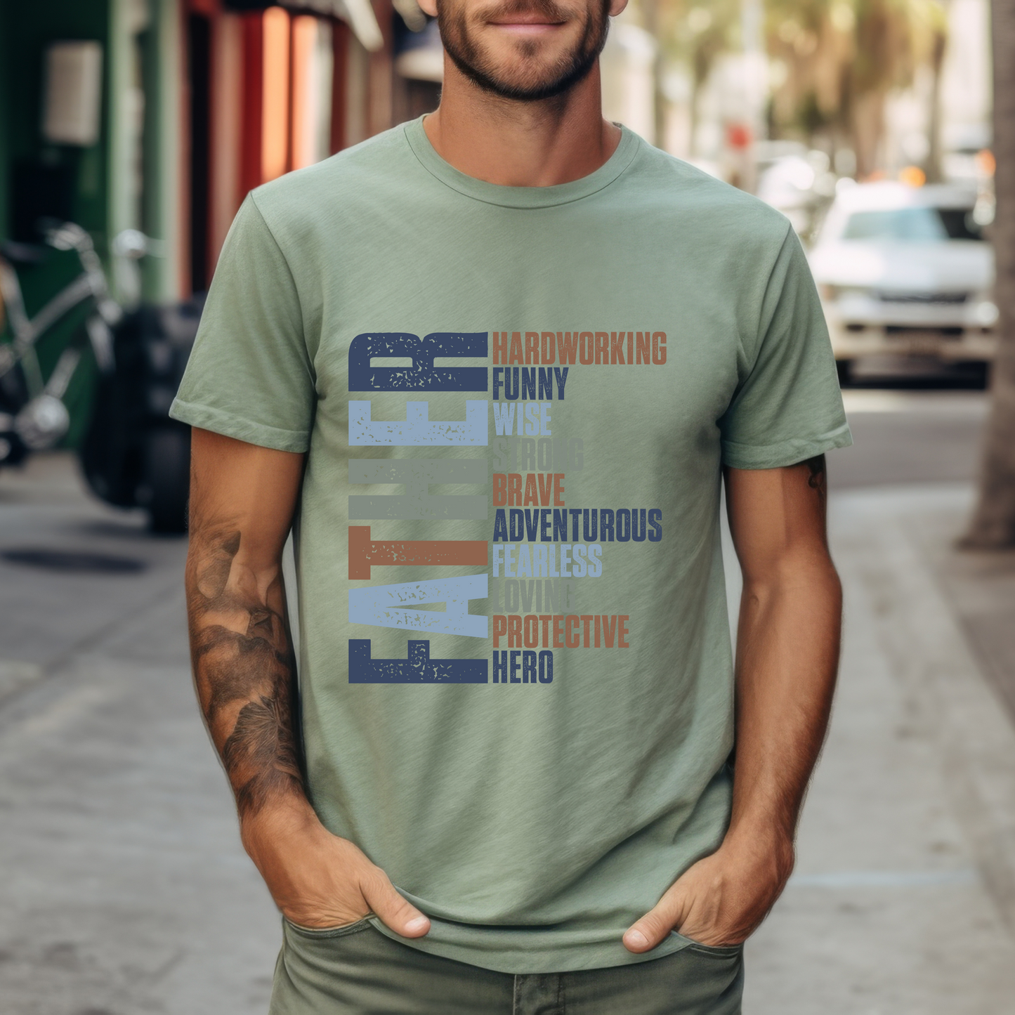 Best Dad Ever T-Shirt | Father's Day Gift for Dad | Funny Dad Tee | Dad Birthday Present | Dad Shirt Gift Idea | Father's Day Best Gift Idea