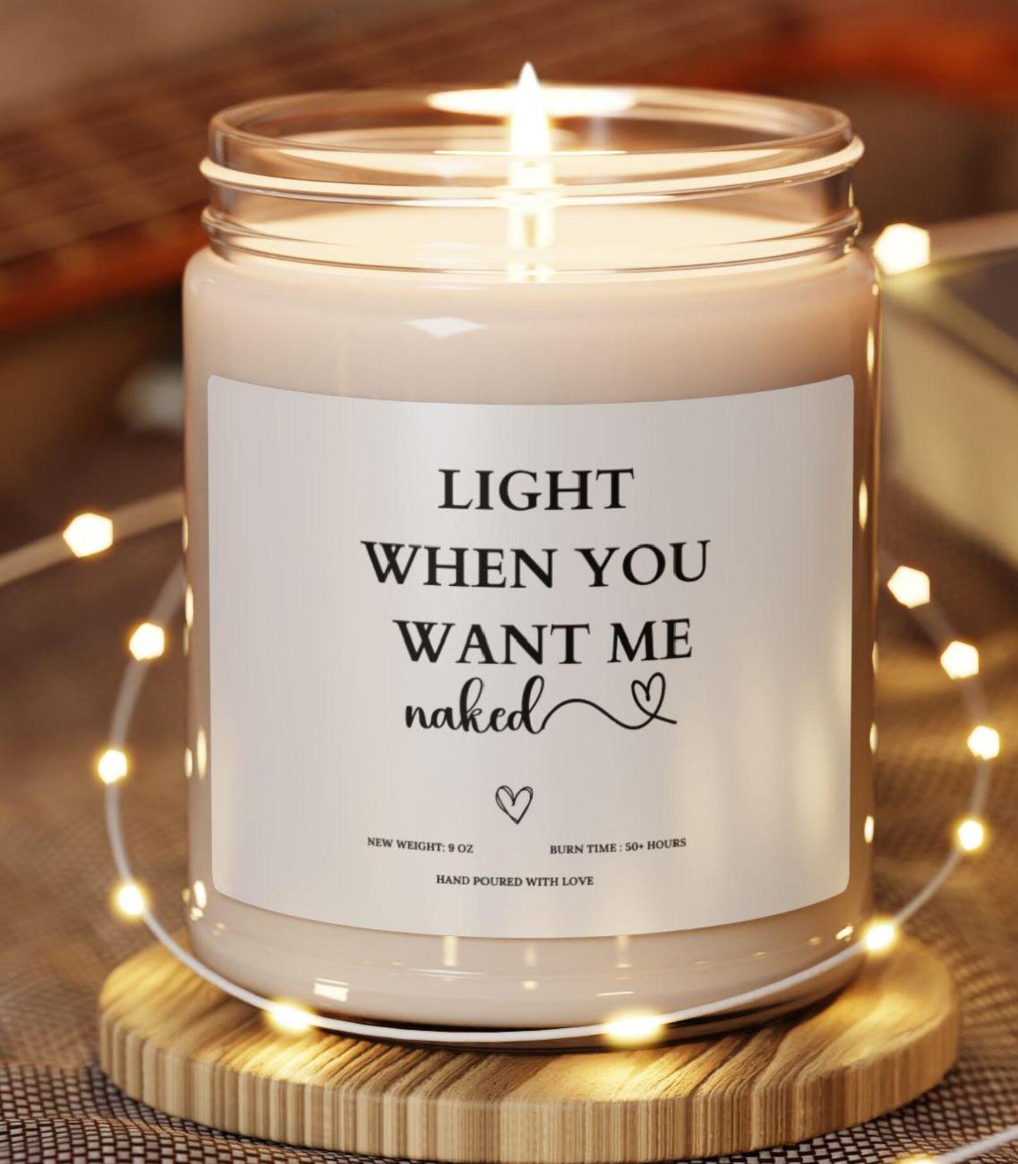 Light when you want me naked, Romantic gift for him, boyfriend gifts, Naughty gift for husband, funny gifts for him, Valentines Day gifts (Copy)