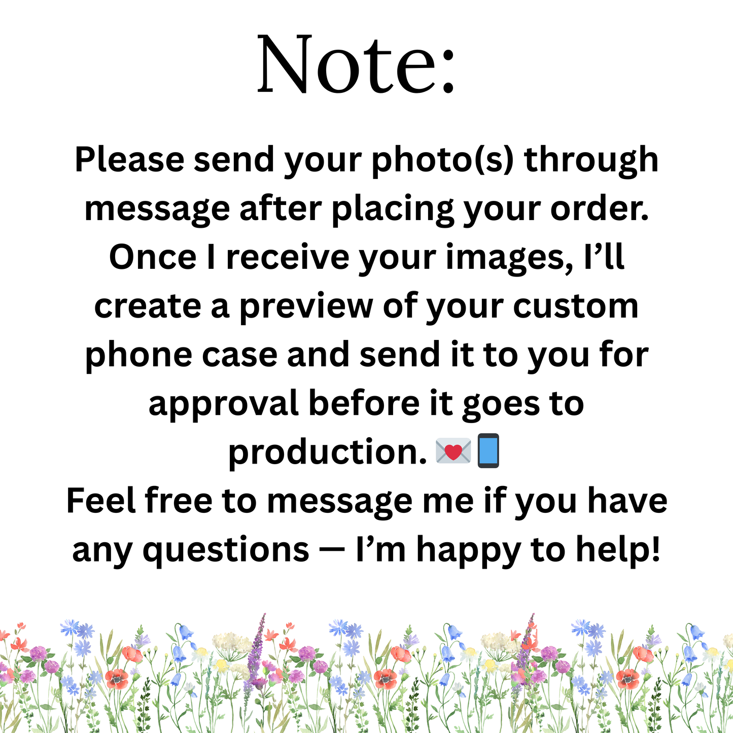 Custom Picture Phone Case | Customized iPhone, Samsung Case | Gift for Her | Gift for Him | Valentine's Day Gift