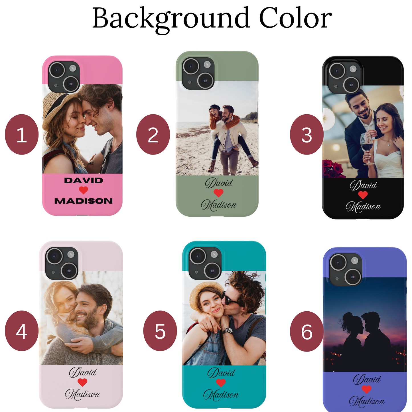 Custom Picture Phone Case | Customized iPhone, Samsung Case | Gift for Her | Gift for Him | Valentine's Day Gift